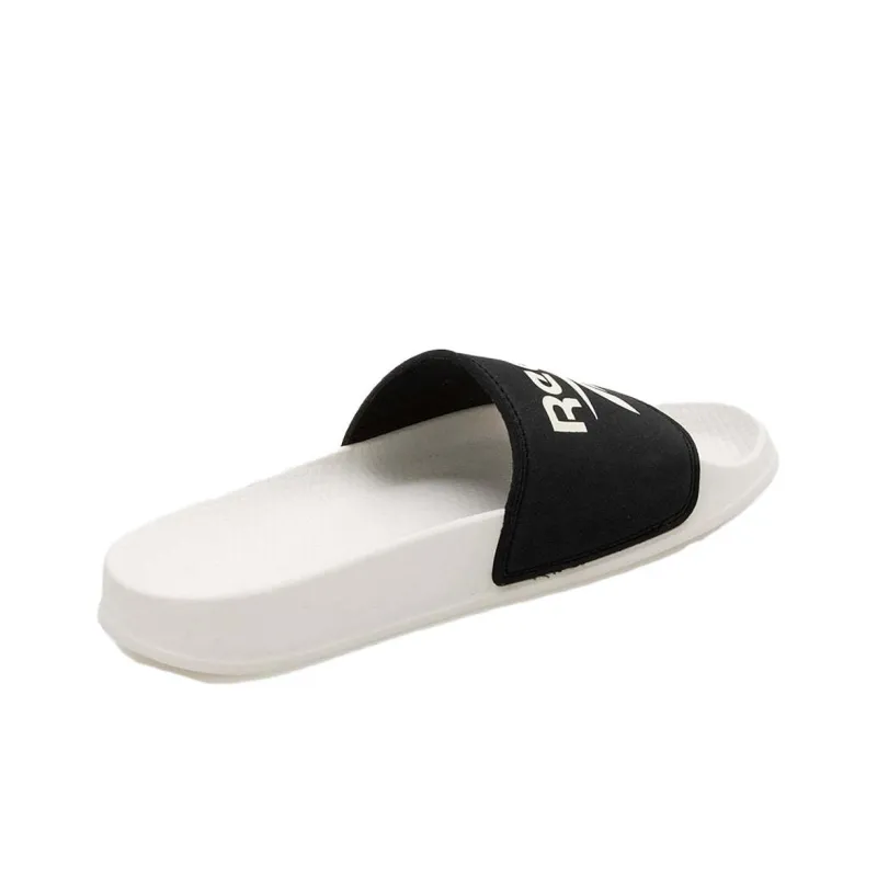 Reebok Fulgere Slide Slip Resistant Slide Slippers Unisex Black White-2