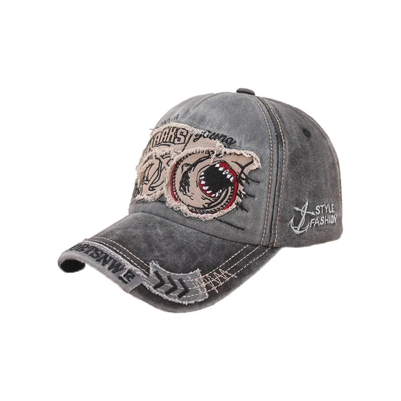 JKEM Cotton Polyester Blend Baseball Caps Unisex-0