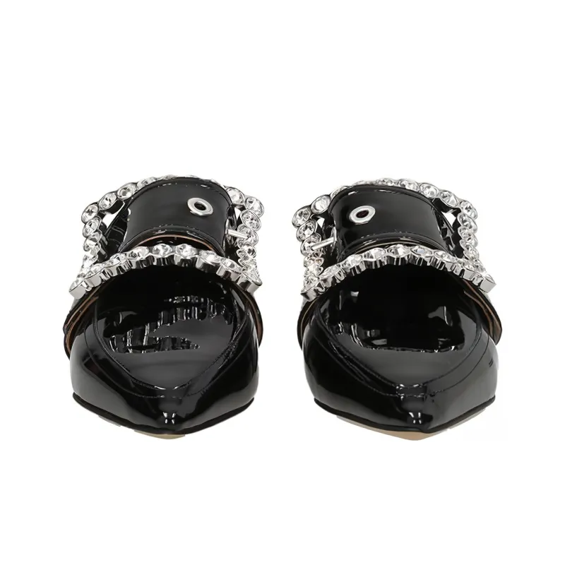 Maison Margiela Replica Closed Toe Slippers Women's Black-2