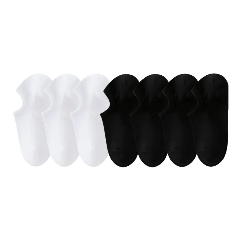 Lan Miao No-Show Socks Men's 7 Pack-24