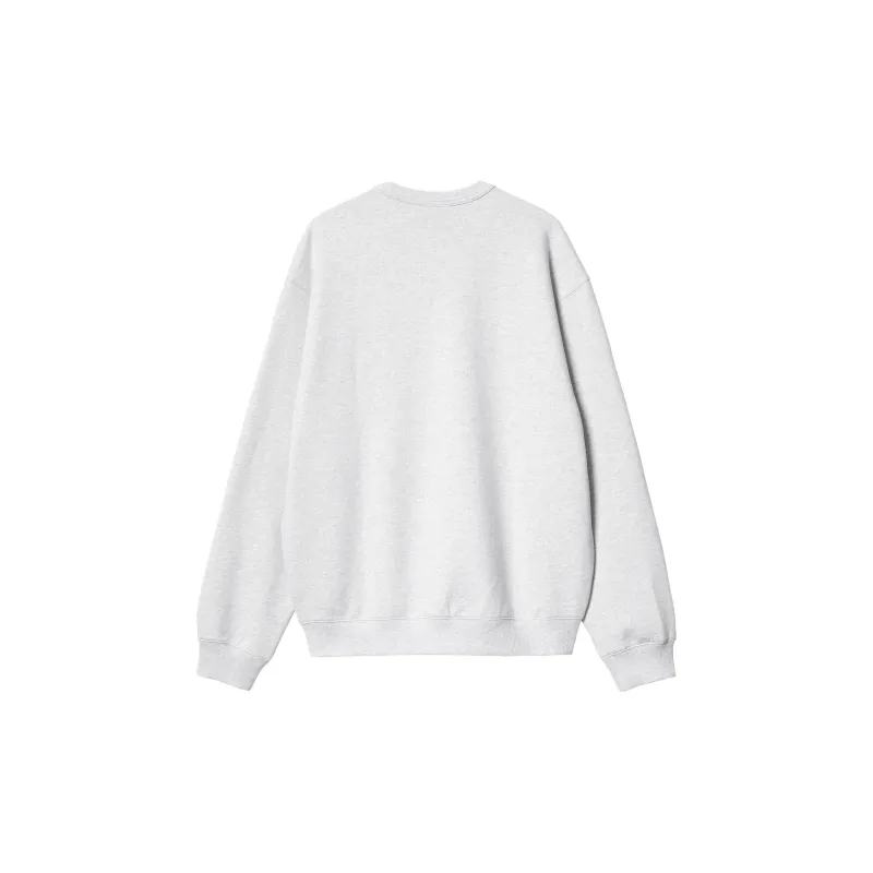 Carhartt WIP FW24 Billy Sweat Sweatshirt Unisex Gray-1