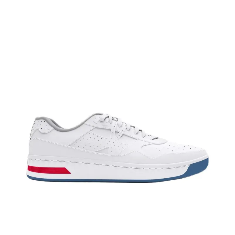 Under Armour Anti Slip Wear Resistant Low Top Casual Shoes Men's White-1