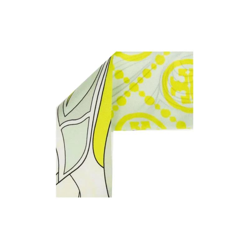 TORY BURCH Twisty Flower Neckerchief-2