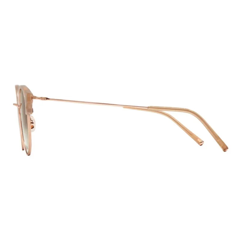 CARIN Plate Alloy Frame Oval Sunglasses Unisex-5