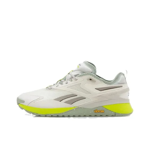 Reebok Nano X3 Anti Slip Wear Resistant Low Top Training Shoes Unisex Ecru