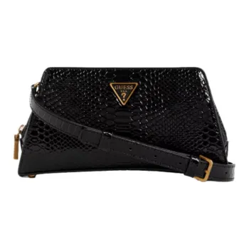 GUESS Artificial Leather Shoulder Bag Crossbody Bag Regular Women's Black