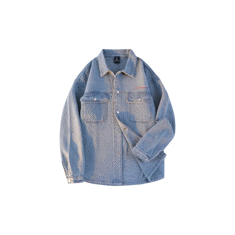 CRUSH KEY Denim Jackets Unisex-1