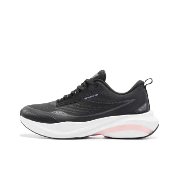 QIAODAN Rain Swallow 4.0 Running Shoes Women's Low Top Black/Light Purple Blue