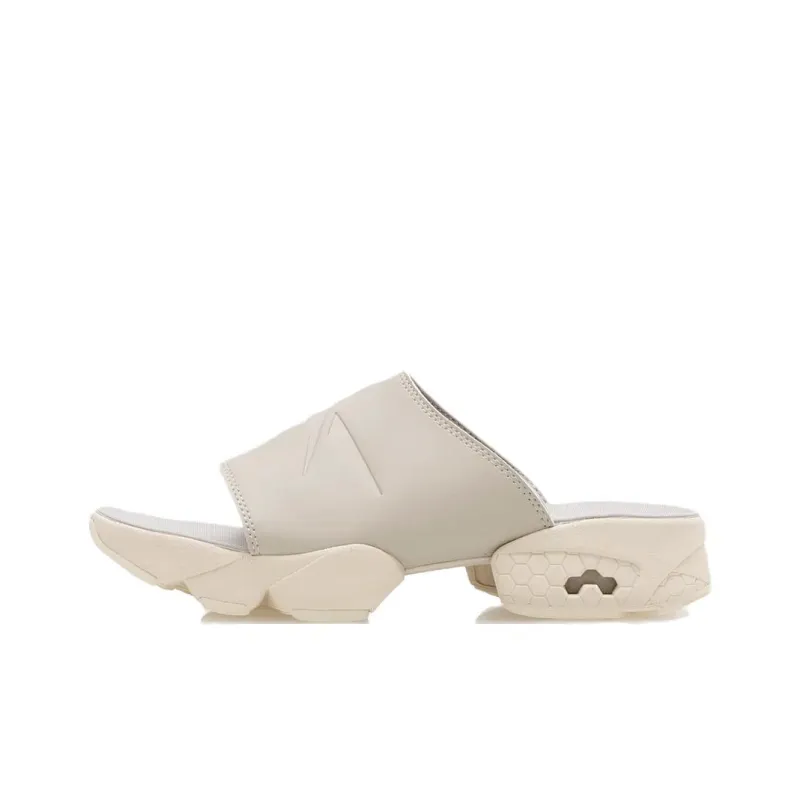 Reebok Fury Slide Slip Resistant Abrasion Resistant Slide Slippers Women's White-0