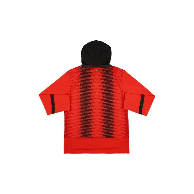 PUMA AC Milan Oversize Winter Football Jersey Soccer Jerseys Men's Red-3