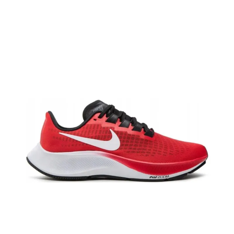 Nike Pegasus 37 Slip Resistant Low Top Casual Running Shoes Men's Red-1