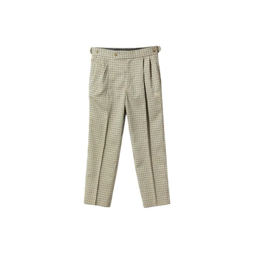 Needles Casual Pants Men Glen Plaid