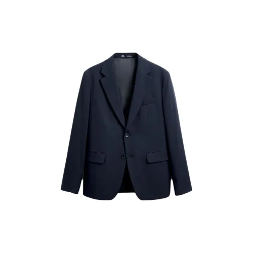 ZARA Business Suits Men Blue