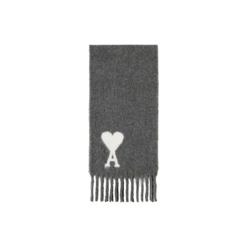 AMI Paris Ami De Coeur Scarf