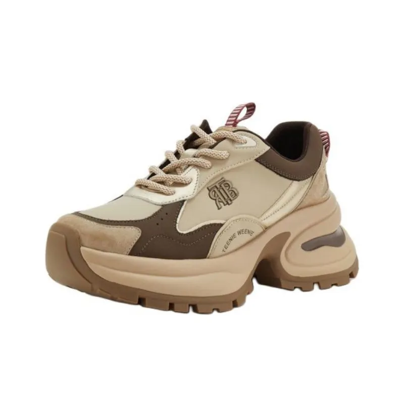 Teenie Weenie Height Increasing Low Top Chunky Sneakers Women's-4