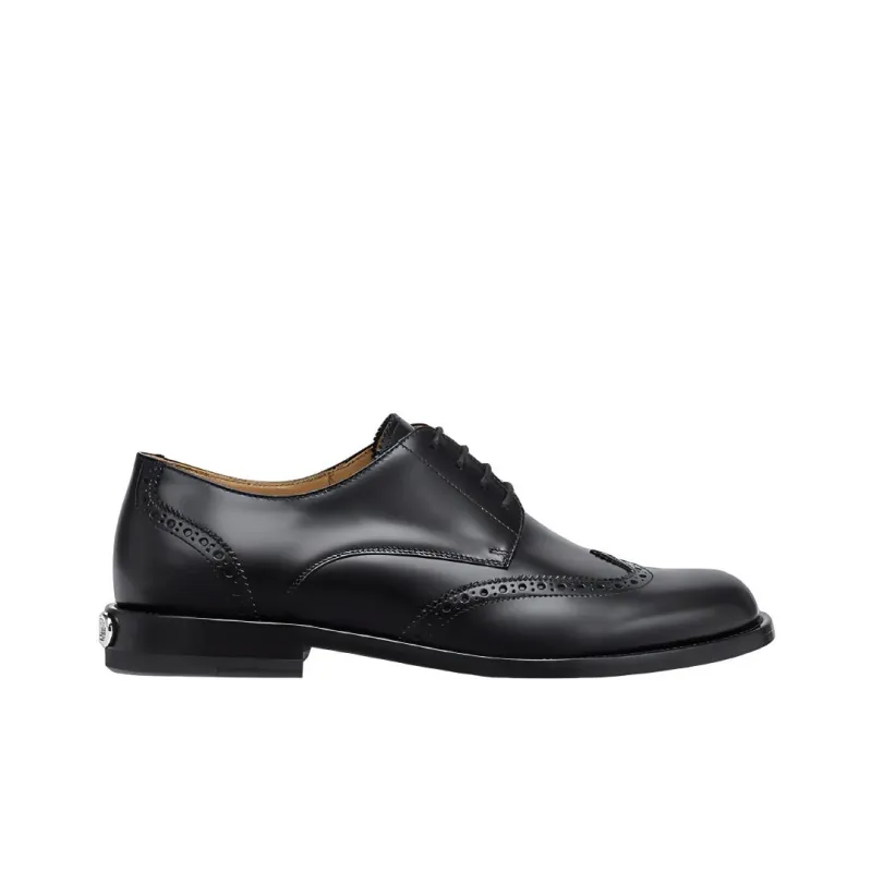 FENDI Dress Shoes Men Low Top Black-1