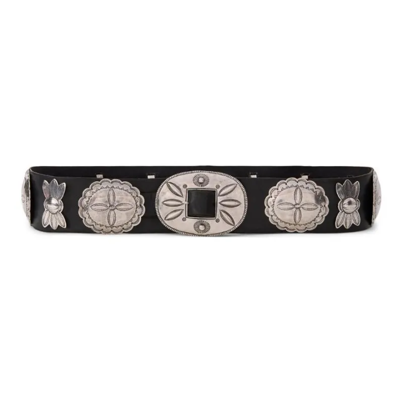 Ralph Lauren Collection Concho Leather Belt-0