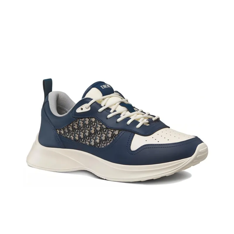 DIOR B25 Runner Navy Blue Oblique Jacquard-2