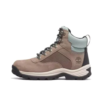 Timberland White Ledge Waterproof And Wear resistant Short Outdoor Boots Women's Gray Brown Blue