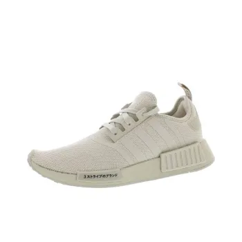 Adidas Originals NMD R1 Anti Slip Wear Resistant Low Top Casual Shoes Women's Greige