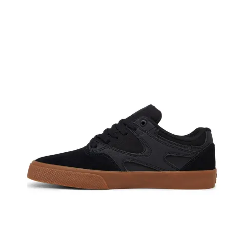 DC Shoes Slip Resistant Shock Absorbers Low Top Skateboard Shoes Men's Black
