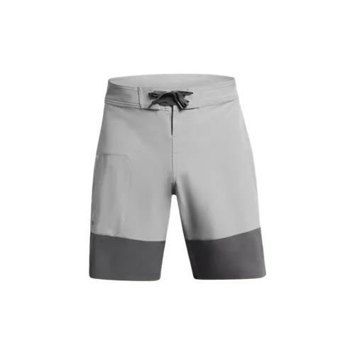 Under Armour Fish Beach Shorts Men Modern Gray