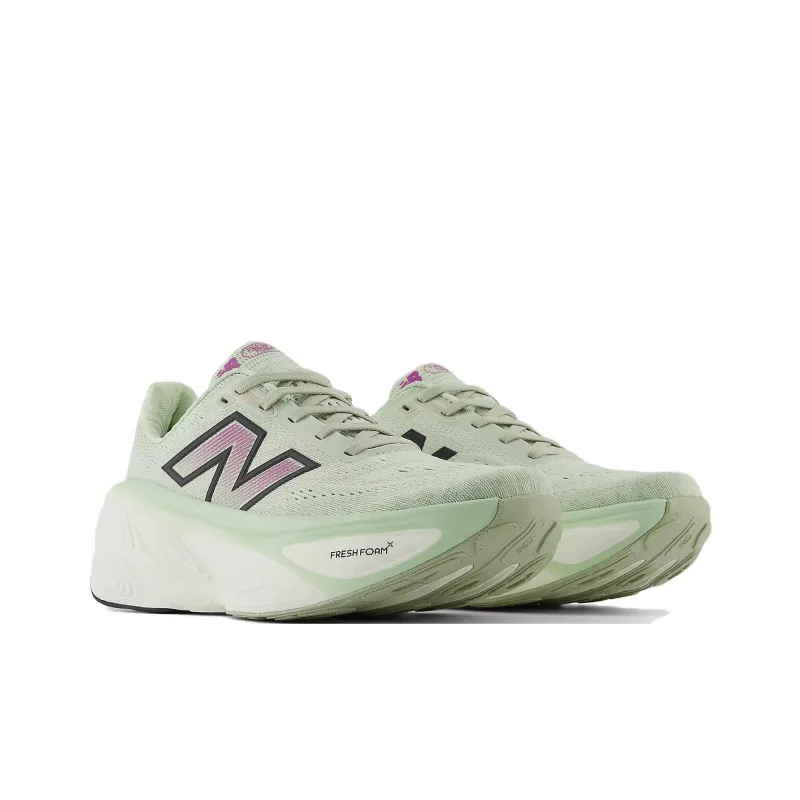 New Balance Fresh Foam X More V5 Natural Mint Purple Fuchsia Black Women's-2