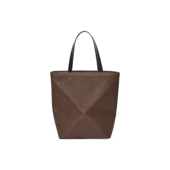 LOEWE Canvas Canvas Bag Tote Bag Shopping Bag Handbag Extra Large Men's Raven