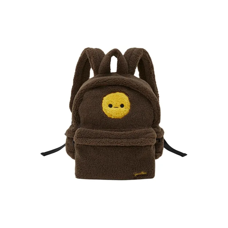 GOOD BAI Polyester Backpack Women's White/Coffee Brown-2
