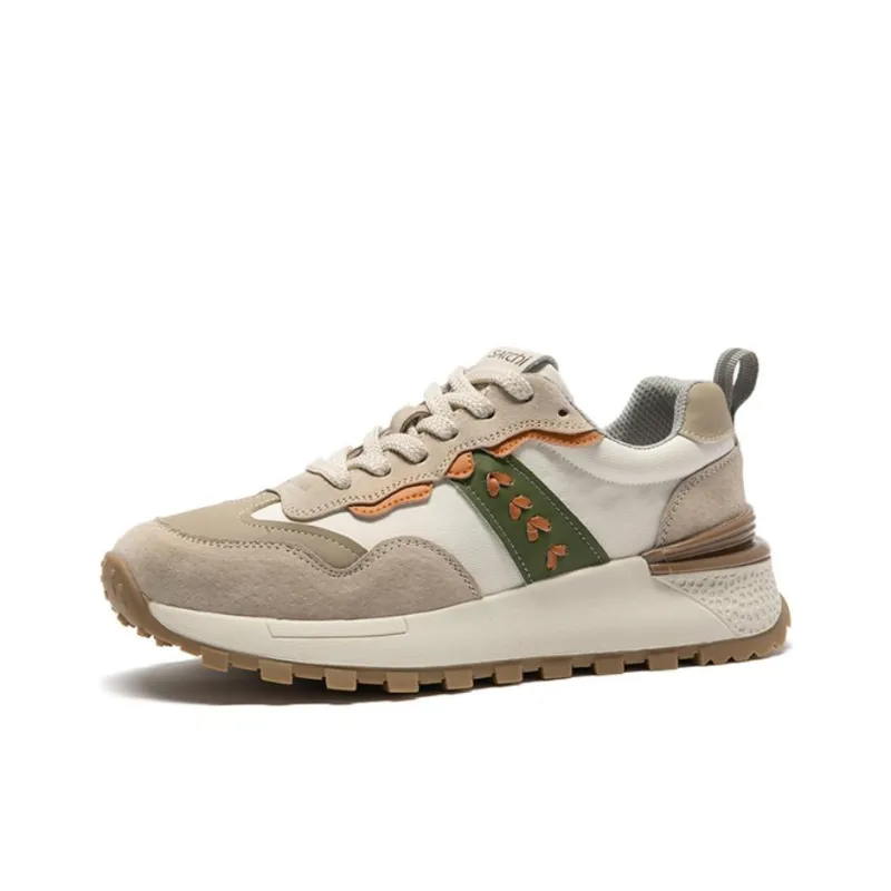 Satchi Low Top Casual Shoes Women's Ecru-0