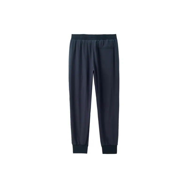 UNIQLO Knitted Sports Pants Men's Legend Blue-2