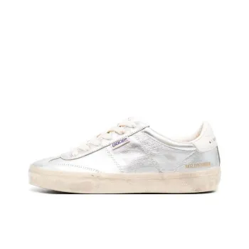 Golden Goose Soul Star Metallic Leather Sneakers