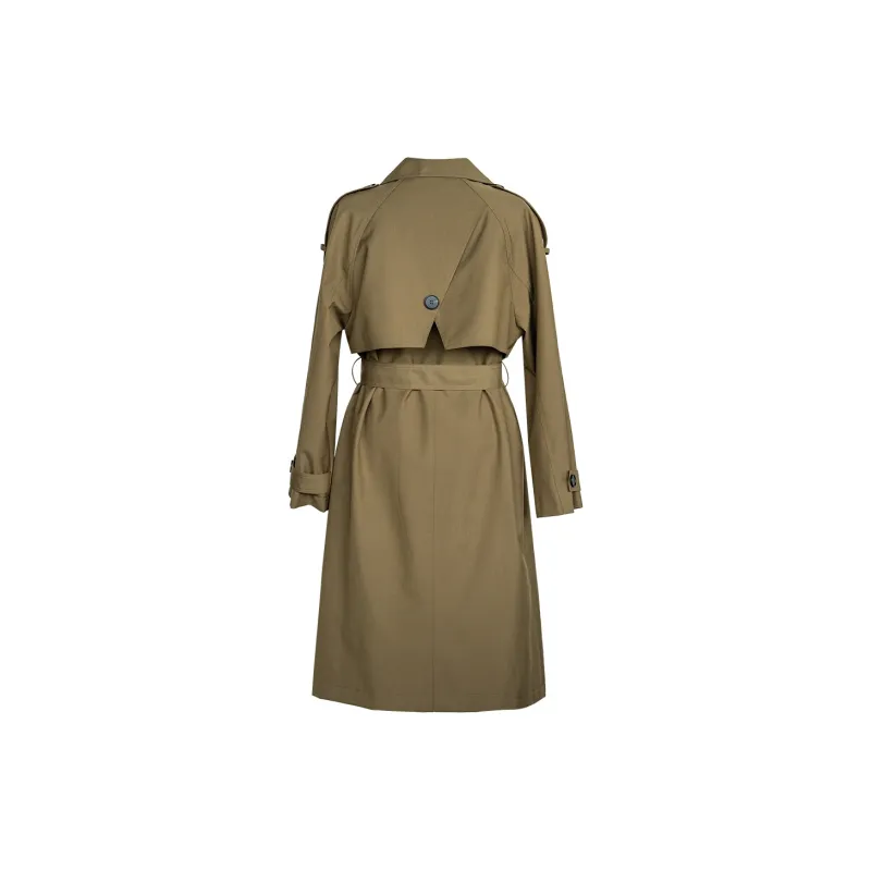ROEYSHOUSE Trench Coat Women's Honey Brown-1