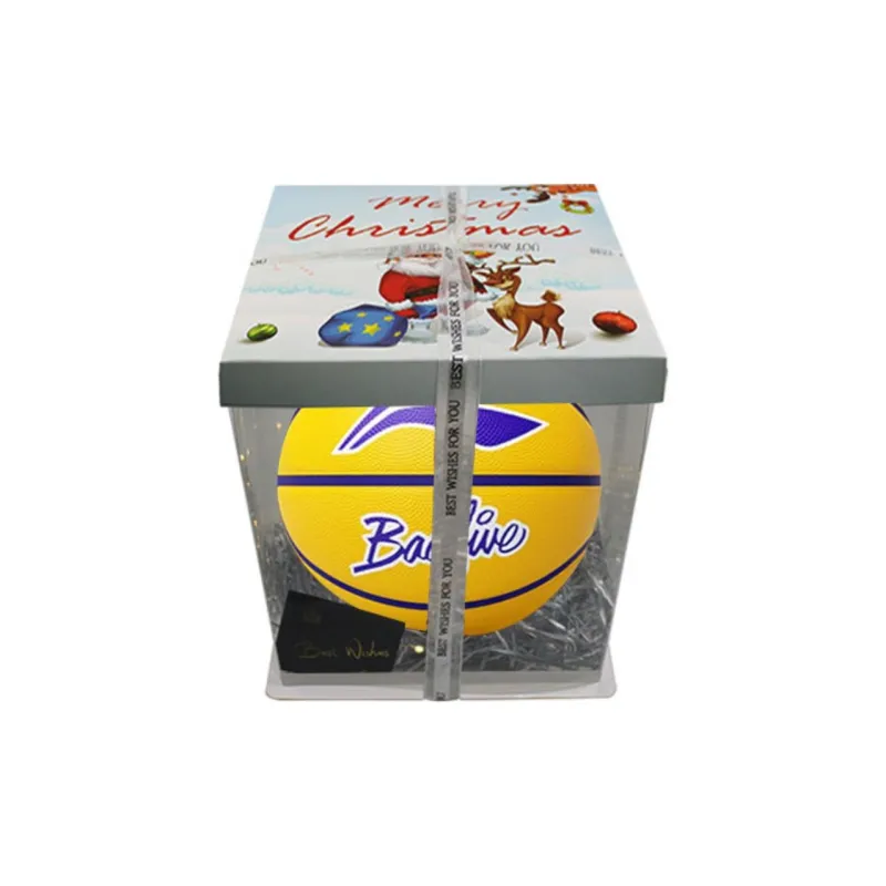 LiNing BadFive The Rebel BadFive 1 Rubber Basketball Yellow Size 7 5 Size Training Unisex-8