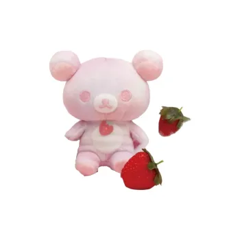 SAN X Strawberry Rilakkuma Plush Toy Dolls Plush Doll 12.5cm Height