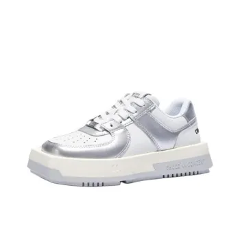 CHOCO CONCERT Low Top Casual Shoes Unisex Metallic Silver