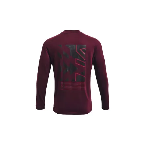 Under Armour Anywhere T-Shirts Men Deep Chestnut