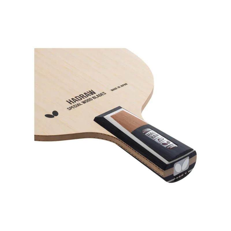 Butterfly All Wood Ping Pong Paddles Fast Attack Suitable Playing Style Unisex Penhold Grip Black/Brown-3