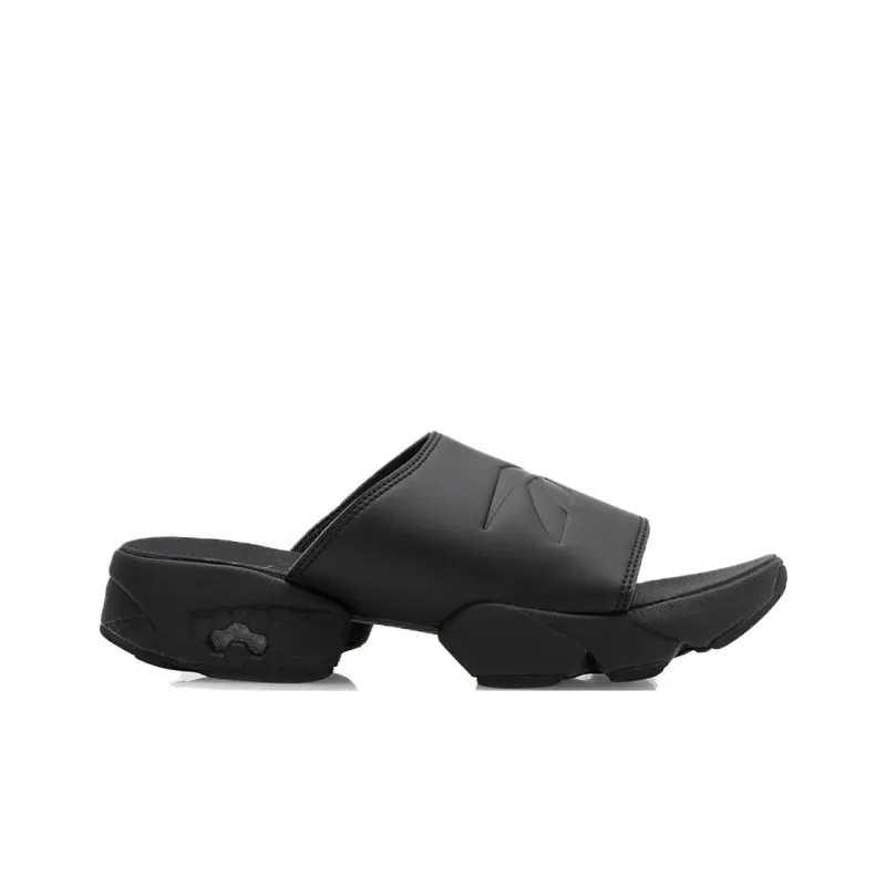 Reebok Fury Slide Slip Resistant Abrasion Resistant Slide Slippers Women's Black-1