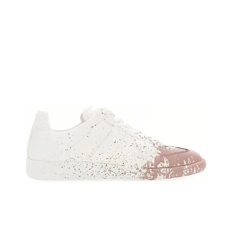 Maison Margiela Replica Low Top Stylish Skateboarding Shoes Women's White-1