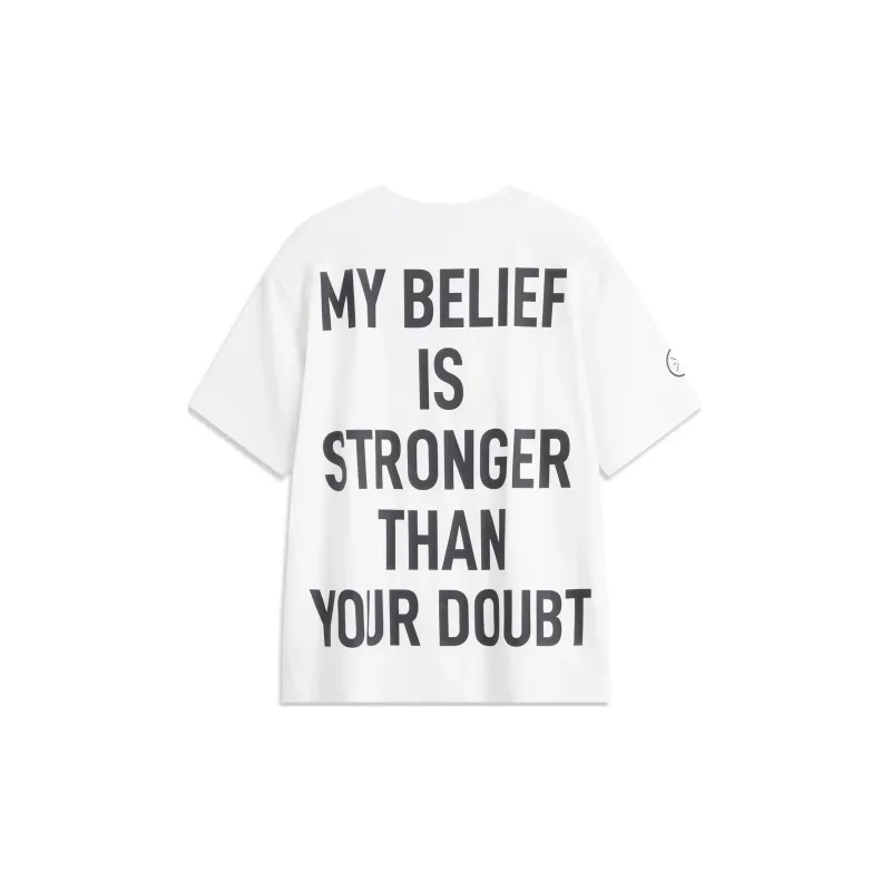 LiNing T Shirt Men's Standard White-1
