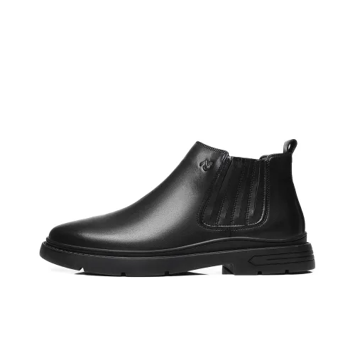 15 MINS Chelsea Boots Men Black