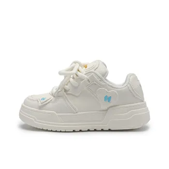 Dafu Leaps Forward Puffy Shoes Anti Slip Wear Resistant Low Top Skateboard Shoes Women's