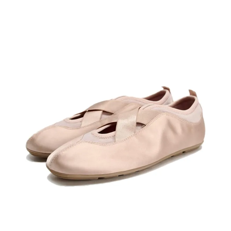 ZARA Mary Jane Shoes Women's Pink-1