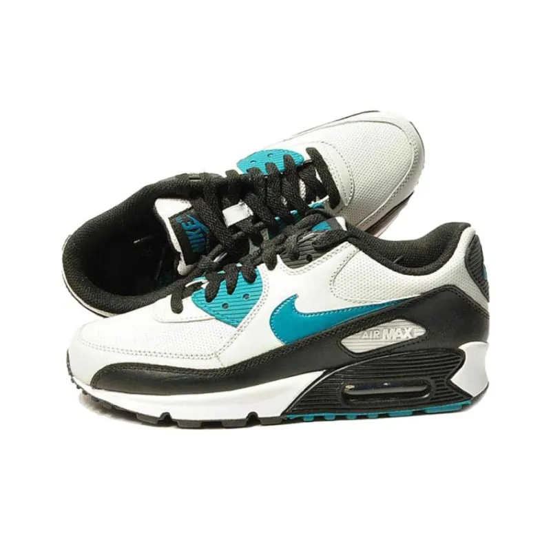 Nike Air Max 90 Slip-Resistant Low-Top Casual Running Shoes Unisex Light Gray-2
