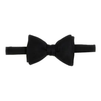Zegna Silk Accessories Unisex Black