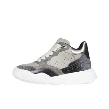 Alexander McQueen Low Top Sports Casual Shoes Men's Gray