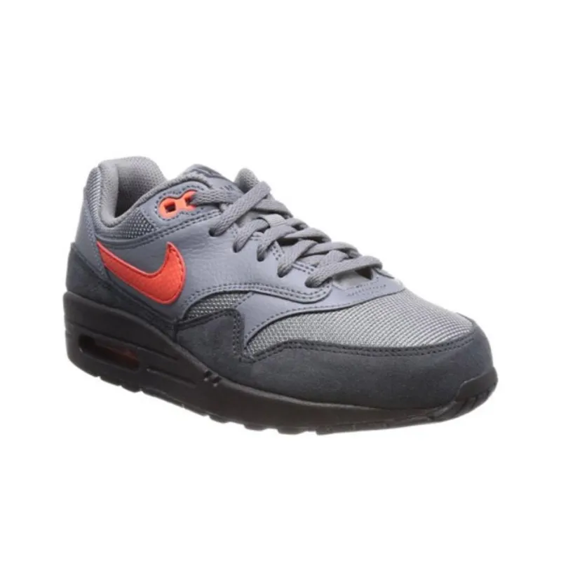 Nike Air Max 1 Slip-Resistant Low-Top Casual Shoes Unisex Gray-2