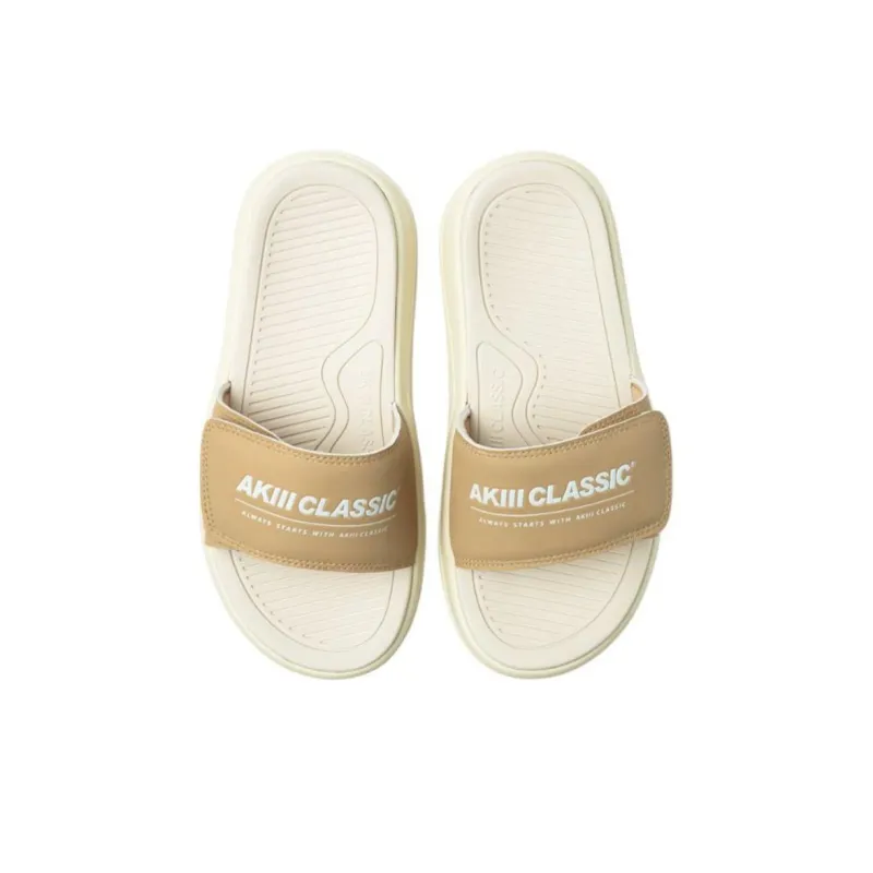 AKIII CLASSIC Slide Slippers Unisex Caramel-4