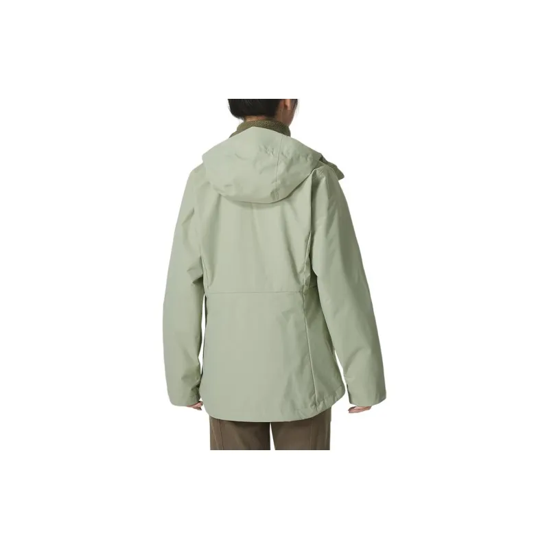 Columbia Waterproof And Breathable Warm Windbreaker Jacket Women's Green-3